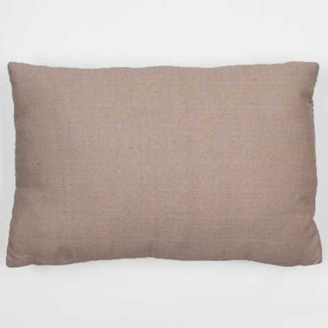 Almofada retangular 30x50 jacquard Madras bege retangulares-estampadas