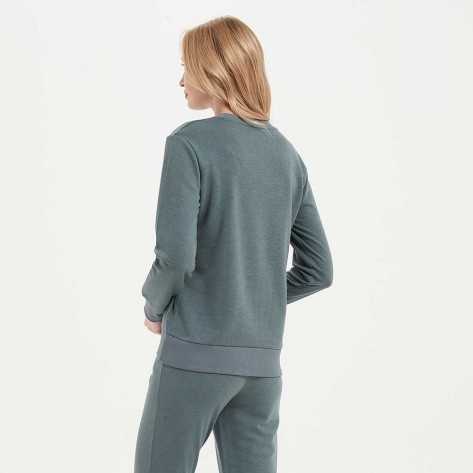 Conjunto desportivo verde menta roupa-de-desporto-mulher