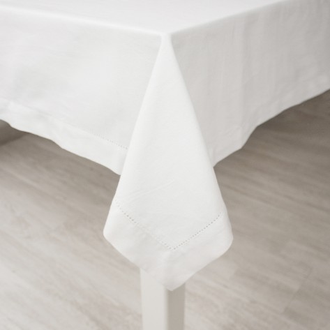 Toalha de mesa algodão orgânico branco toalhas-de-mesa