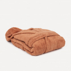 Roupão de banho com capuz mandarina 450gr Unisex roupoes-de-banho