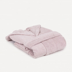 Roupão de banho com capuz rosa palo 450gr Unisex roupoes-de-banho