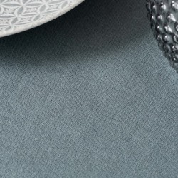 Toalha de mesa algodão orgânico verde azulado toalhas-de-mesa