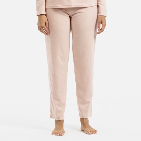 Pijama polar Mouse rosa palo pijama-inverno-mulher