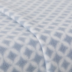 Jogo De Lençóis Térmicos Ohio Azul Índigo cama-90