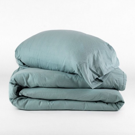 Capa de edredão flanela lisas cama-90