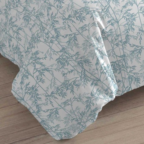 Capa De Edredão Algodão Otoño Azul Indigo cama-90