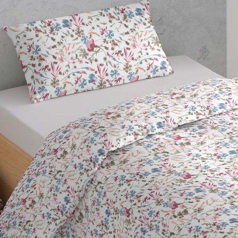 Capa De Edredão Algodãon Ñoke Azul Índigo cama-90
