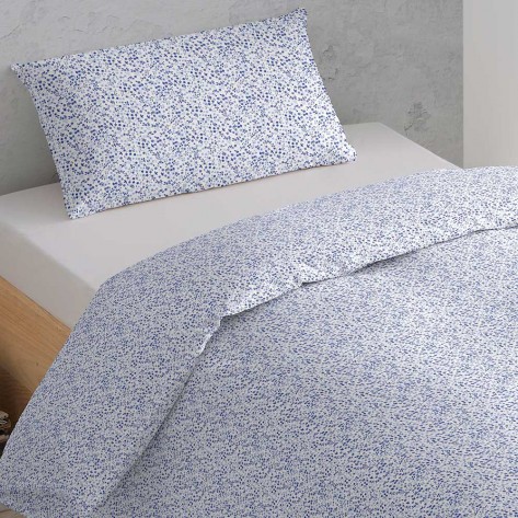 Capa De Edredão Algodão Marta Azul cama-90