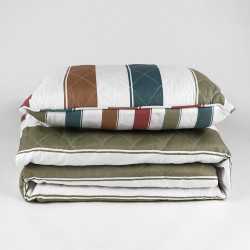 Colcha bouti Raya Baby castanho cama-90