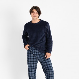Pijama coral homem Combe...