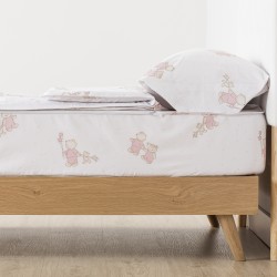 Saco Nórdico Algodão Peluche Rosa sacos-nordicos