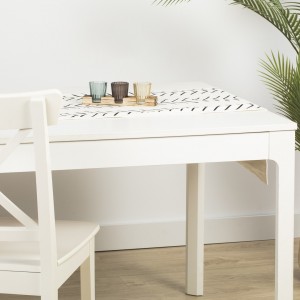 Caminho mesa algodão...