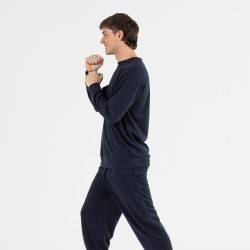 Conjunto desportivo new homem azul marinho conjunto-deportivo-largo-hombre