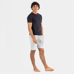 Conjunto desportivo curto homem azul marinho - cinza conjunto-deportivo-corto-hombre