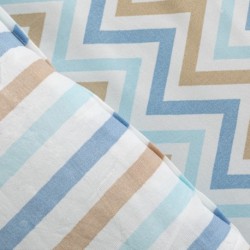 Edredão estampado Raya Peluche azul celeste edredoes-estampados