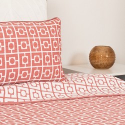 Colcha duplo tecido jacquard Nana marsala colchas-jacquard