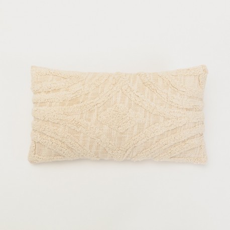 Almofada retangular algodão 30x50 Aria natural retangulares-estampadas