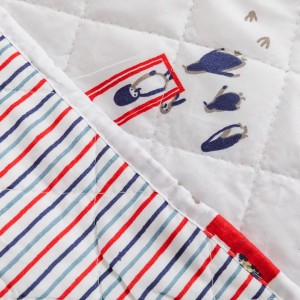 Colcha bouti York azul marinho 2