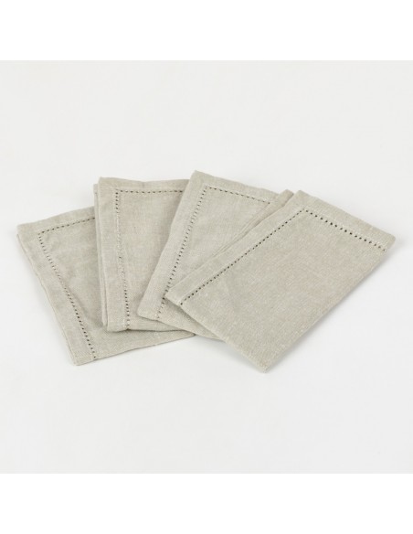 Conjunto 4 guardanapos lisos toalhas-de-mesa
