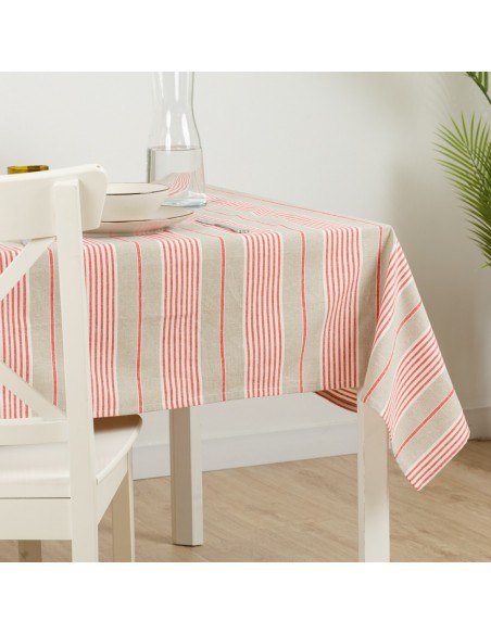 Toalha de mesa Rayas vermelho toalhas-de-mesa