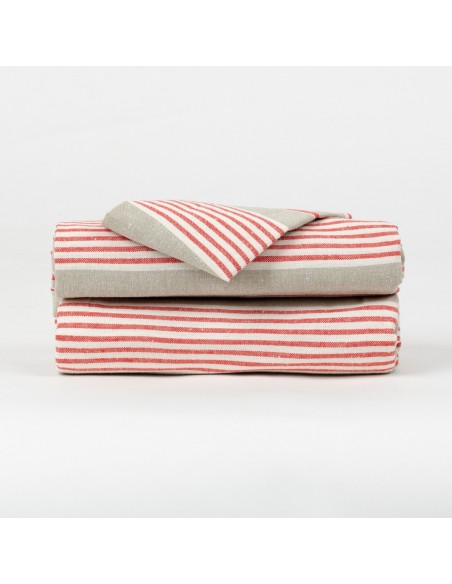 Toalha de mesa Rayas vermelho toalhas-de-mesa