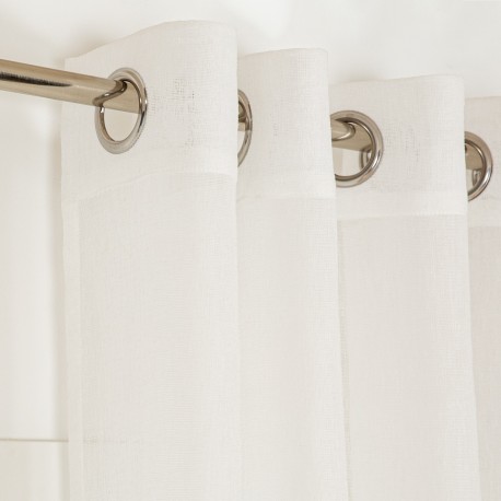 Cortina Carmona Raya Horizontal natural semitranslucidas