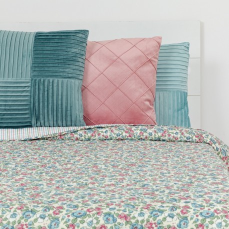 Colcha bouti Belinda verde tiffany colchas-bouti