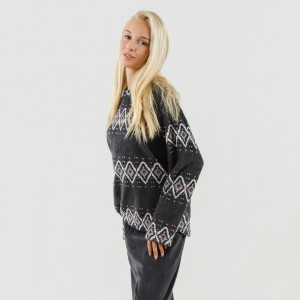 Pijama coral Andros cinza 2