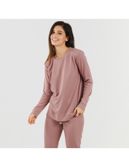 Set Sport malva set-sport-largo-mujer