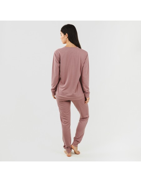 Set Sport malva set-sport-largo-mujer