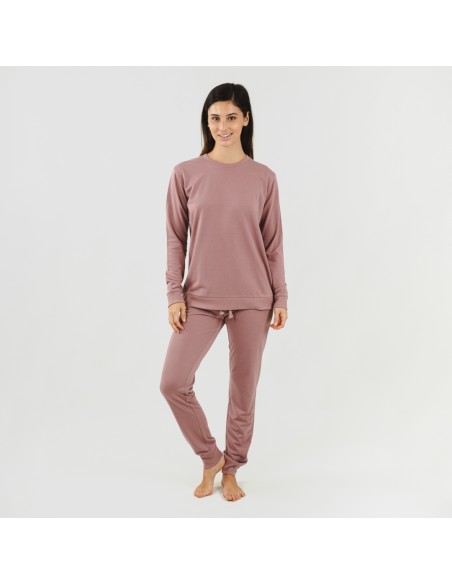 Set Sport malva set-sport-largo-mujer