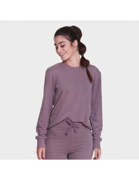 Conjunto desportivo new beringela roupa-de-desporto-mulher