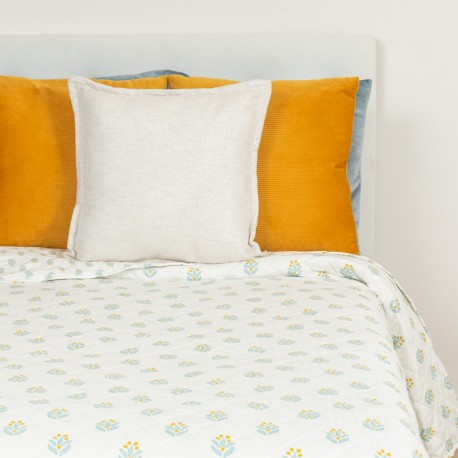 Colcha bouti Spring verde tiffany colchas-bouti