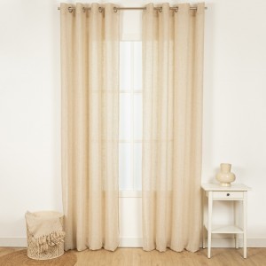 Cortina Brita bege 2