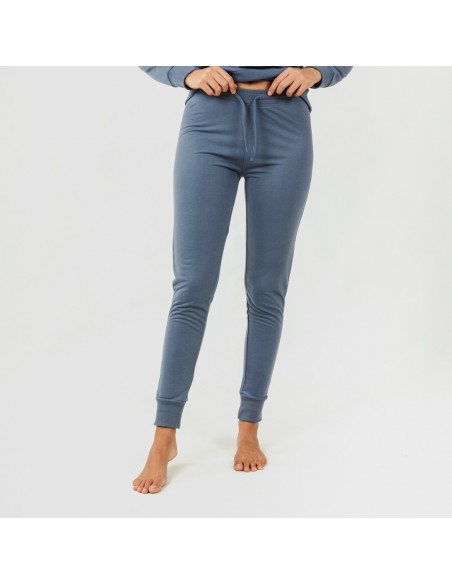 Set Sport azul indigo new set-sport-largo-mujer