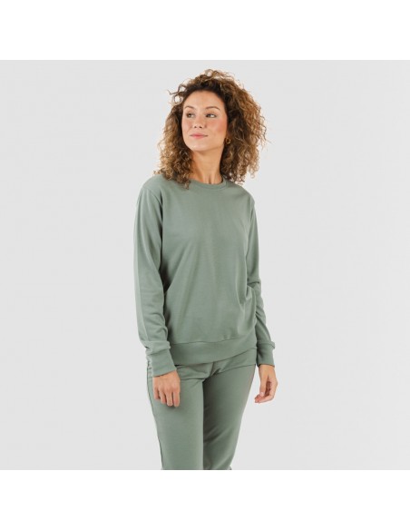 Set Sport mulher verde caça new set-sport-largo-mujer