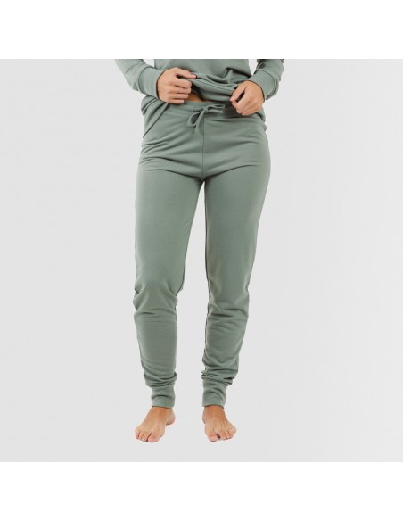 Set Sport mulher verde caça new set-sport-largo-mujer