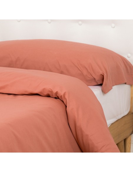 Capa de edredão algodão lisas cama-90