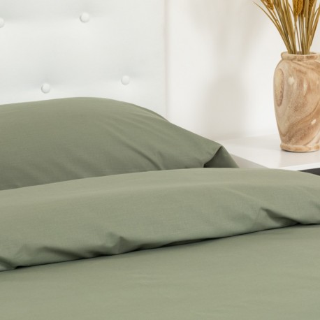 Capa de edredão algodão percal cama-90