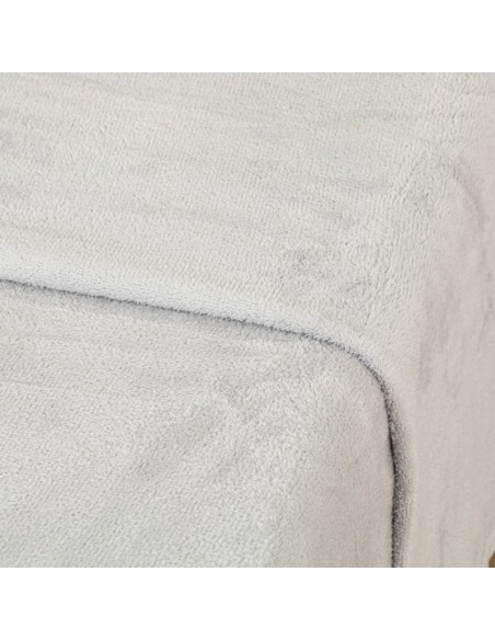 Jogo de lençóis veludo liso cama-90