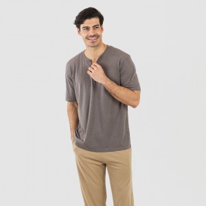 Pijama homem manga curta... 2