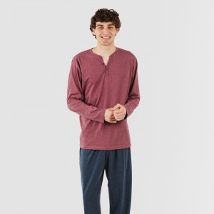 Pijama comprido homem com... 2