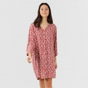 Túnica viscosa Reina marsala 2