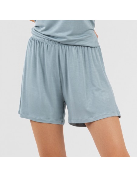 Pijama alças mulher viscosa liso roupa-para-estar-por-casa