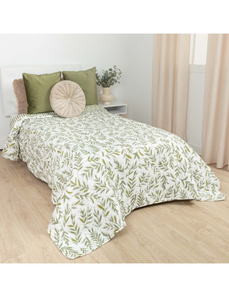 Colcha bouti Caliope verde caça colchas-bouti
