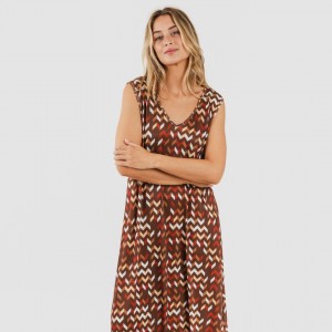 Vestido comprido alças soft...