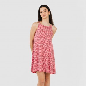 Vestido curto alças crepe...