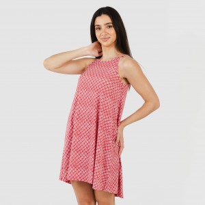 Vestido curto alças crepe... 2