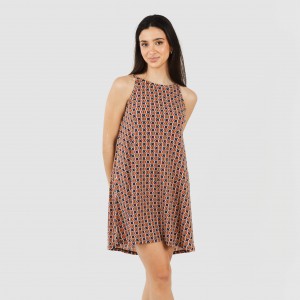 Vestido curto alças crepe... 2