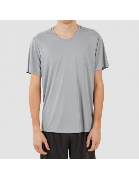 Conjunto desportivo curto técnico homem cinza perla - cinza marengo ropa-deporte-hombre
